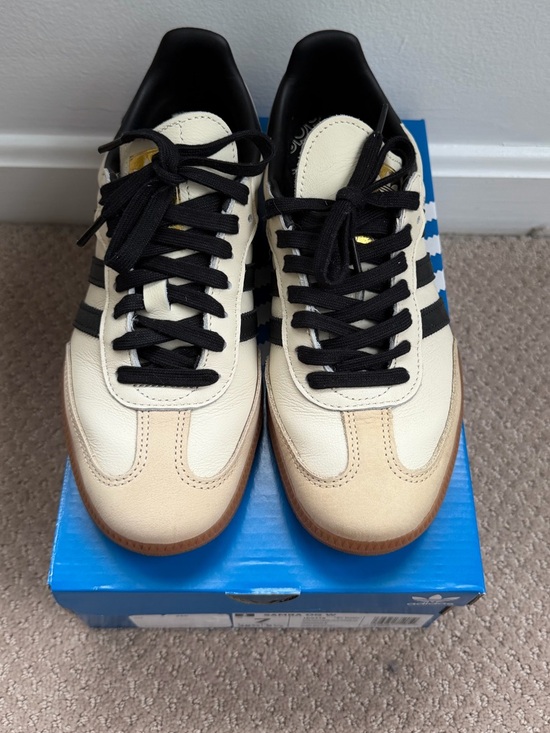 adidas Shoes - Adidas Samba OG Sneakers — Black & Cream with Gum Sole